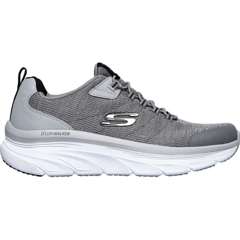 'Skechers' Men's D'Lux Walker-Pensive - Gray / Black (Extra Wide) 'Skechers' Men's D'Lux Walker-Pensive - Gray / Black (Extra Wide) -Outdoor Apparel Shop 87b67aca 0db0 474f a300