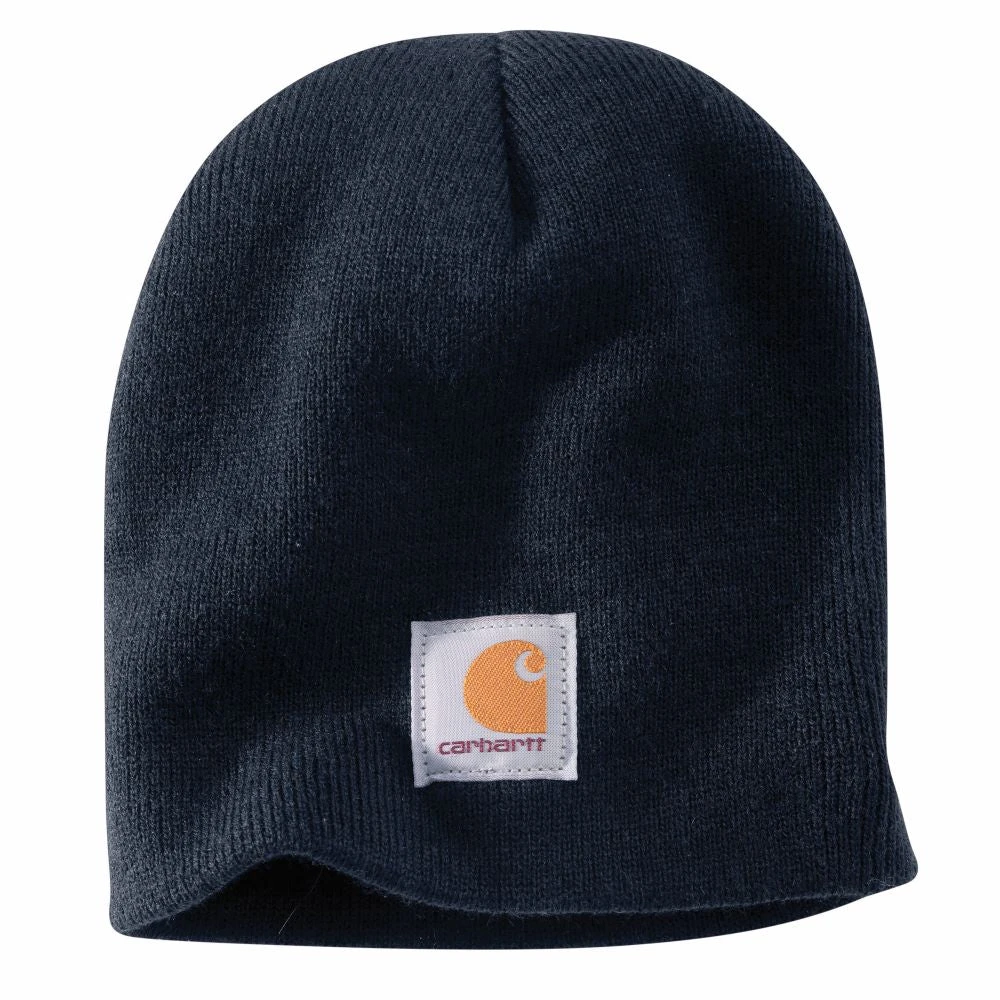 'Carhartt' Men's Acrylic Knit Beanie - Navy 'Carhartt' Men's Acrylic Knit Beanie - Navy -Outdoor Apparel Shop