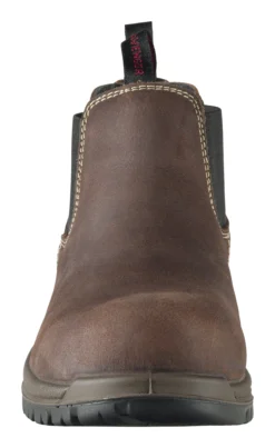 'Avenger' Men's 4" Foreman Romeo EH SR Comp Toe Pull On - Brown -Outdoor Apparel Shop A7110 front 1024x1024@2x