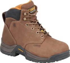 'Carolina' Women's 5" Raleigh Int. MetGuard EH Aluminum Toe - Brown