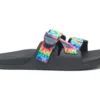 'Chaco' Women's Chillos Slide Sandal - Dark Tie Dye