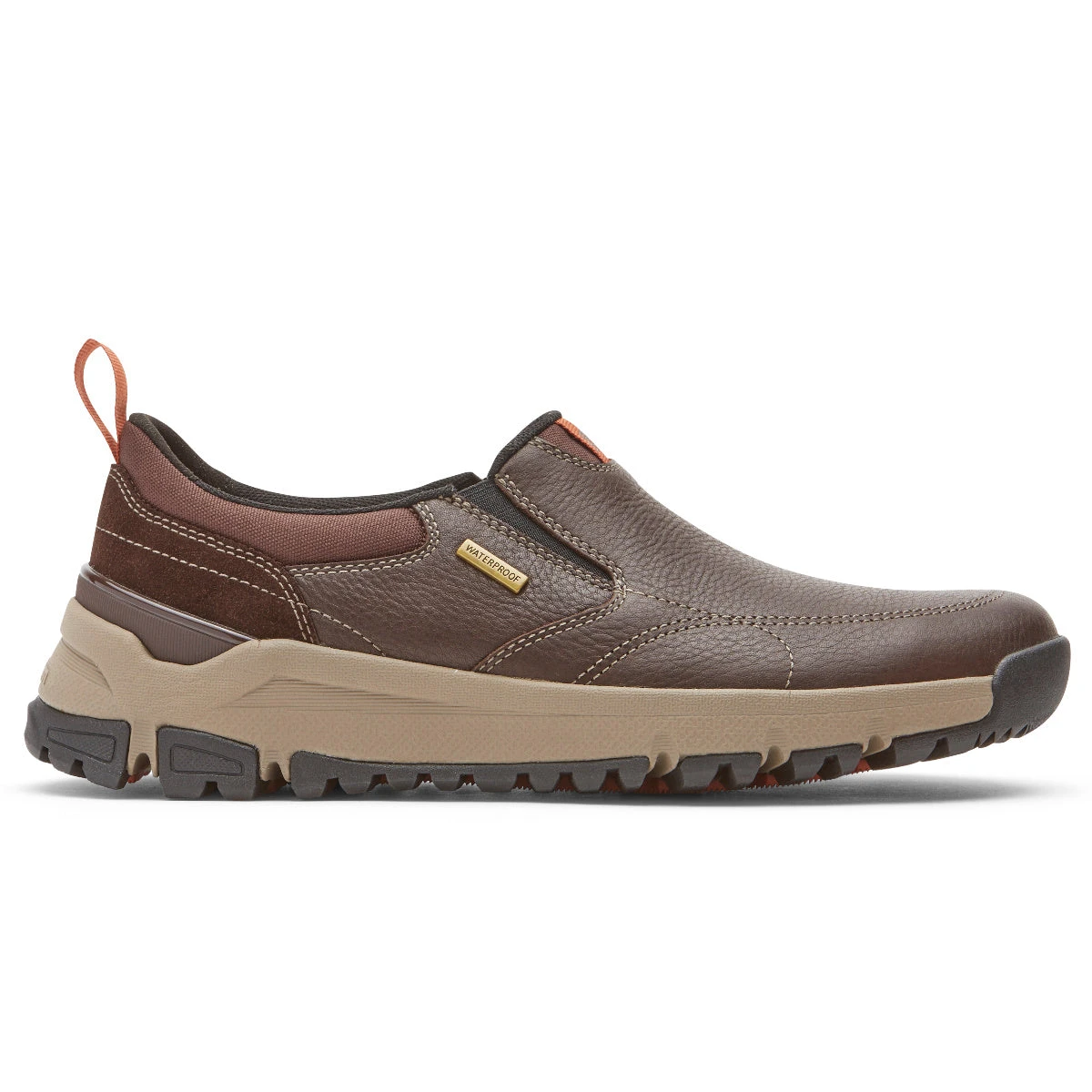 'Dunham' Men's Glastonbury WP Slip On - Brown 'Dunham' Men's Glastonbury WP Slip On - Brown -Outdoor Apparel Shop CI5609 RS