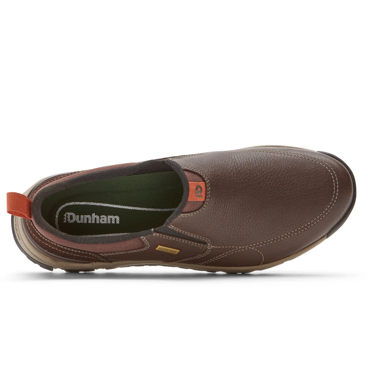 'Dunham' Men's Glastonbury WP Slip On - Brown 'Dunham' Men's Glastonbury WP Slip On - Brown -Outdoor Apparel Shop CI5609 T