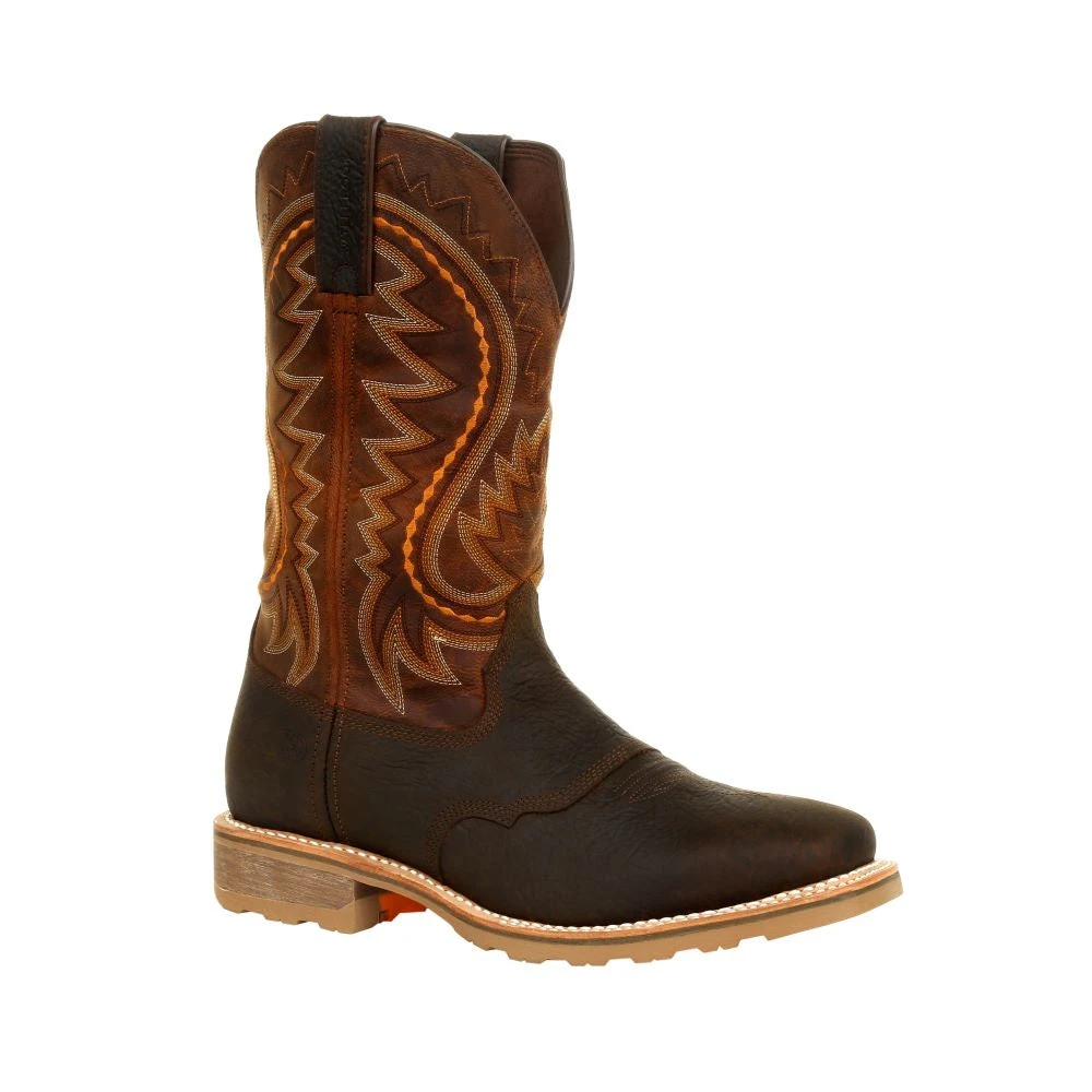 'Durango' Men's 12" Maverick Pro™ WP Western Work - Cimarron Brown 'Durango' Men's 12" Maverick Pro™ WP Western Work - Cimarron Brown -Outdoor Apparel Shop