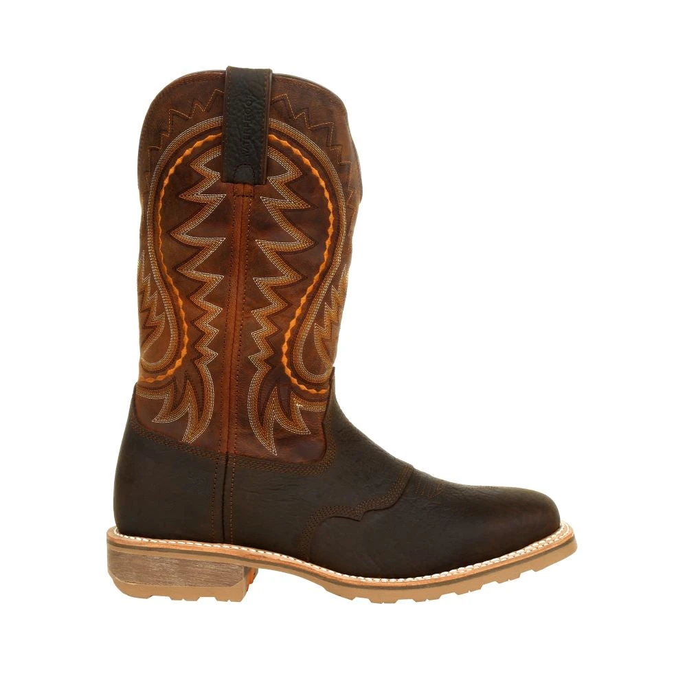 'Durango' Men's 12" Maverick Pro™ WP Western Work - Cimarron Brown 'Durango' Men's 12" Maverick Pro™ WP Western Work - Cimarron Brown -Outdoor Apparel Shop