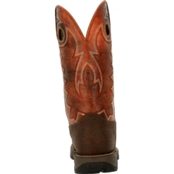 'Durango' Men's 12" REBEL Western Square Toe - CIMARRON BROWN 4 'Durango' Men's 12" REBEL Western Square Toe - CIMARRON BROWN -Outdoor Apparel Shop DDB0327 back 1024x1024@2x