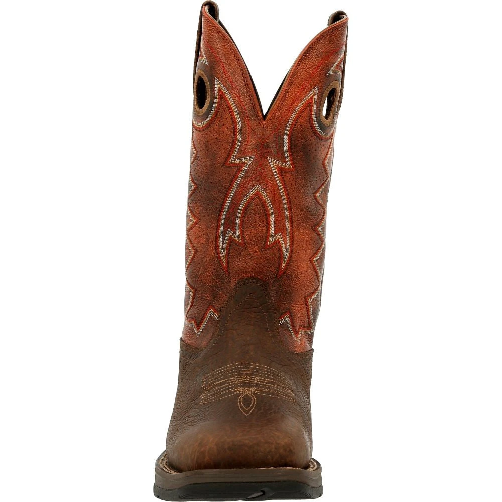 'Durango' Men's 12" REBEL Western Square Toe - CIMARRON BROWN 'Durango' Men's 12" REBEL Western Square Toe - CIMARRON BROWN -Outdoor Apparel Shop