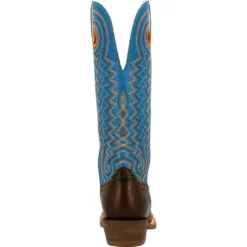 'Durango' Men's 15" Rebel Pro Western Saddle Boot - Chestnut / Brilliant Blue 4 'Durango' Men's 15" Rebel Pro Western Saddle Boot - Chestnut / Brilliant Blue -Outdoor Apparel Shop DDB0337 back 1024x1024@2x