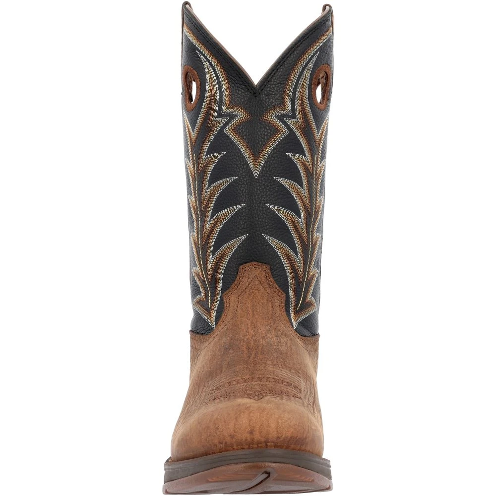 'Durango' Men's 12" Rebel Western Round Toe - Oak Bark / Midnight 'Durango' Men's 12" Rebel Western Round Toe - Oak Bark / Midnight -Outdoor Apparel Shop