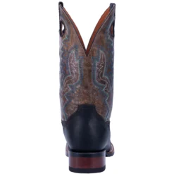 'Dan Post' Men's 11" Deuce Western Wide Square Toe - Black / Brown 5 'Dan Post' Men's 11" Deuce Western Wide Square Toe - Black / Brown -Outdoor Apparel Shop DP4558 4 1024x1024@2x