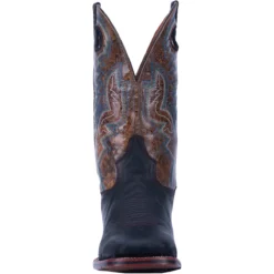 'Dan Post' Men's 11" Deuce Western Wide Square Toe - Black / Brown 4 'Dan Post' Men's 11" Deuce Western Wide Square Toe - Black / Brown -Outdoor Apparel Shop DP4558 5 1024x1024@2x