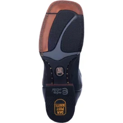 'Dan Post' Men's 11" Deuce Western Wide Square Toe - Black / Brown 3 'Dan Post' Men's 11" Deuce Western Wide Square Toe - Black / Brown -Outdoor Apparel Shop DP4558 7 1024x1024@2x