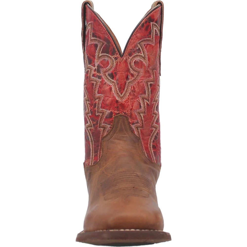 'Dan Post' Men's 11" Killeen Western Square Toe - Tan / Red 'Dan Post' Men's 11" Killeen Western Square Toe - Tan / Red -Outdoor Apparel Shop DP4813