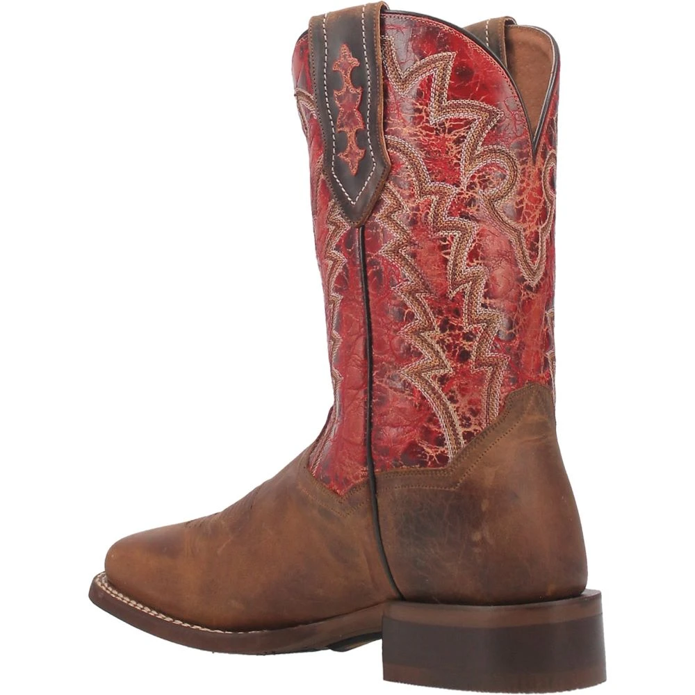 'Dan Post' Men's 11" Killeen Western Square Toe - Tan / Red 'Dan Post' Men's 11" Killeen Western Square Toe - Tan / Red -Outdoor Apparel Shop DP4813