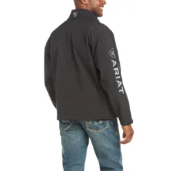'Ariat' Men's Logo 2.0 Softshell Jacket - Black 2 'Ariat' Men's Logo 2.0 Softshell Jacket - Black -Outdoor Apparel Shop F18 MNS WEST 10023322 back 1024x1024@2x