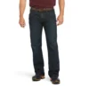 'Ariat' Men's Rebar M5 Slim Straight Leg - Blackstone