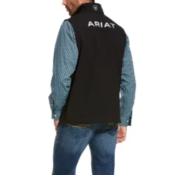 'Ariat' Men's Logo 2.0 Softshell Vest - Black 3 'Ariat' Men's Logo 2.0 Softshell Vest - Black -Outdoor Apparel Shop F19 MNS WEST Gaglione 10028321 back 1024x1024@2x
