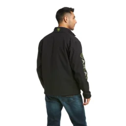 'Ariat' Men's Logo 2.0 Softshell Jacket - Black / Grey Camo 3 'Ariat' Men's Logo 2.0 Softshell Jacket - Black / Grey Camo -Outdoor Apparel Shop F21 MNS WEST 10037371 back 1024x1024@2x