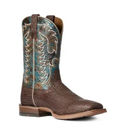 'Ariat' Men's Stinger Square Toe - Brown / Blue -Outdoor Apparel Shop F21 MNS WEST 10038504 medial 1024x1024@2x