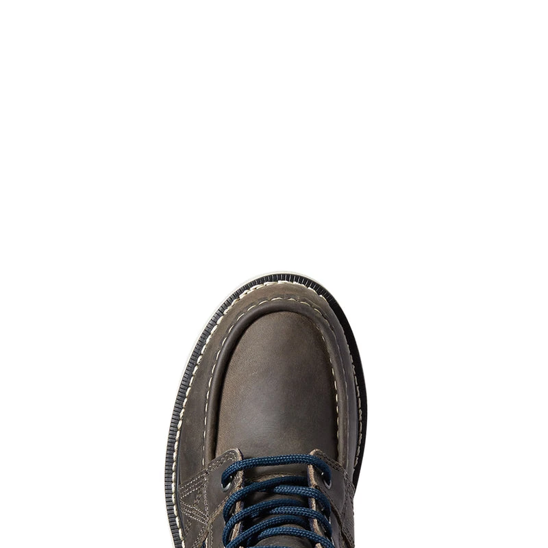 'Ariat' Women's 6" Rebar Wedge Moc Toe WP Soft Toe - Steel Grey 'Ariat' Women's 6" Rebar Wedge Moc Toe WP Soft Toe - Steel Grey -Outdoor Apparel Shop