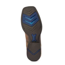 'Ariat' Men's 11" Wilder Western Square Toe - Antique Grey / Brown Bomber -Outdoor Apparel Shop F22 MNS WEST 10042466 sole 1024x1024@2x