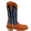 'Fenoglio Boots' Men's 13" Boomer Western Square Toe - Russet / Blue