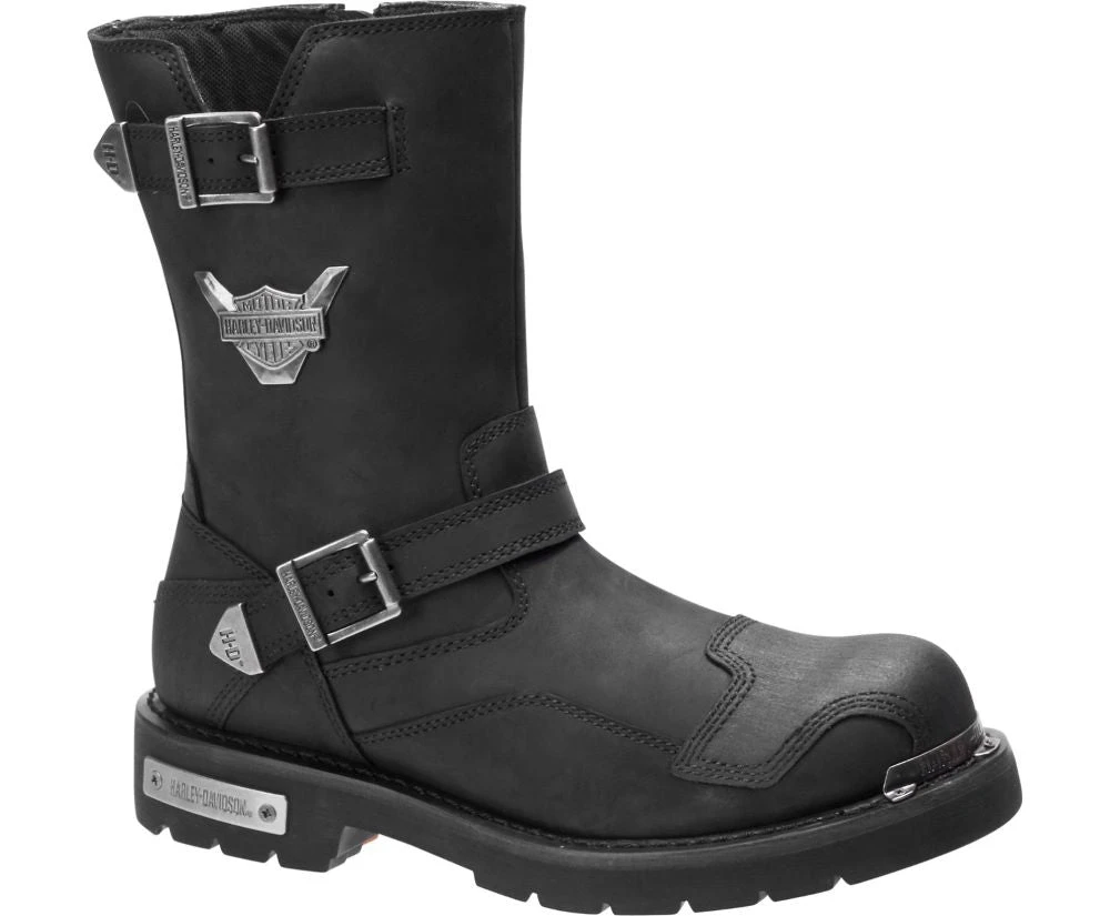 'Harley Davidson' Men's Stroman Boot - Black 'Harley Davidson' Men's Stroman Boot - Black -Outdoor Apparel Shop HDM D93521 101718 S19