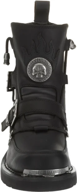 'Harley Davidson' Men's 6" Distortion Skull Zip Boot - Black -Outdoor Apparel Shop HDM D94167 F15 090 1024x1024@2x