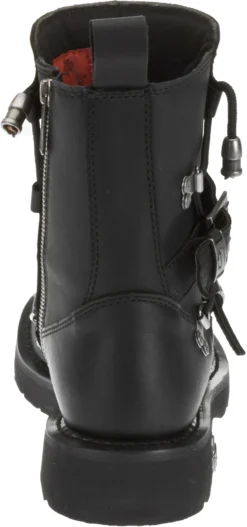 'Harley Davidson' Men's 6" Distortion Skull Zip Boot - Black -Outdoor Apparel Shop HDM D94167 F15 091114 270 1024x1024@2x