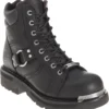 'Harley Davidson' Women's 5.5" Maddy Zip Boot - Black
