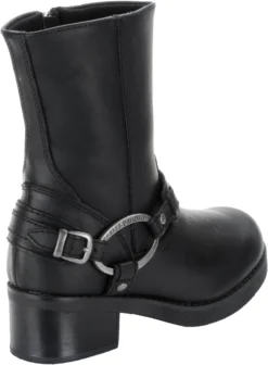 'Harley Davidson' Women's 8" Christa Harness Boot - Black -Outdoor Apparel Shop HDW D85298 080714 F15 315 1024x1024@2x