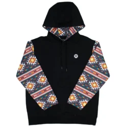 'Hooey' Men's "Summit" Hoody - Black / Red