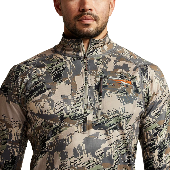 'Sitka' Men's Core Midweight Zip T-Shirt - Big Game : Optifade Open Country 'Sitka' Men's Core Midweight Zip T-Shirt - Big Game : Optifade Open Country -Outdoor Apparel Shop Img SITKA BG 2021 10068 OB Mens Core Midweight Zip T LS Optifade Open Country 592p Studio