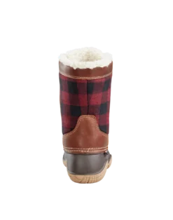 'Baffin' Women's Jasper Insulated WP Boot - Red / Black Plaid -Outdoor Apparel Shop JASPER RAF HEEL 1024x1024@2x