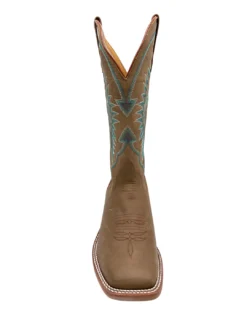 'Macie Bean' Women's 13" The Perfect Tan Western Square Toe - Pecan Barking Iron -Outdoor Apparel Shop M91483 1024x1024@2x