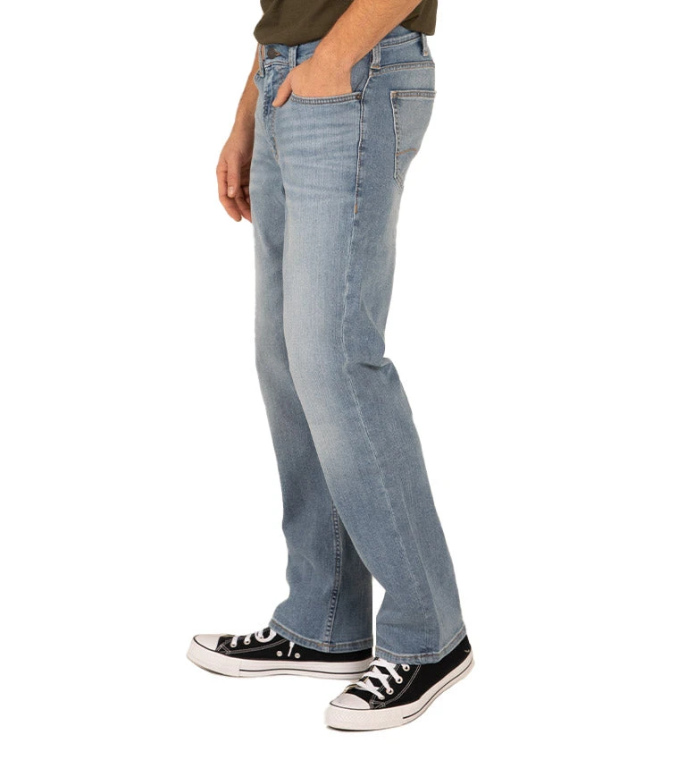 'Silver' Men's Relaxed Fit Straight Leg - Light Wash 'Silver' Men's Relaxed Fit Straight Leg - Light Wash -Outdoor Apparel Shop