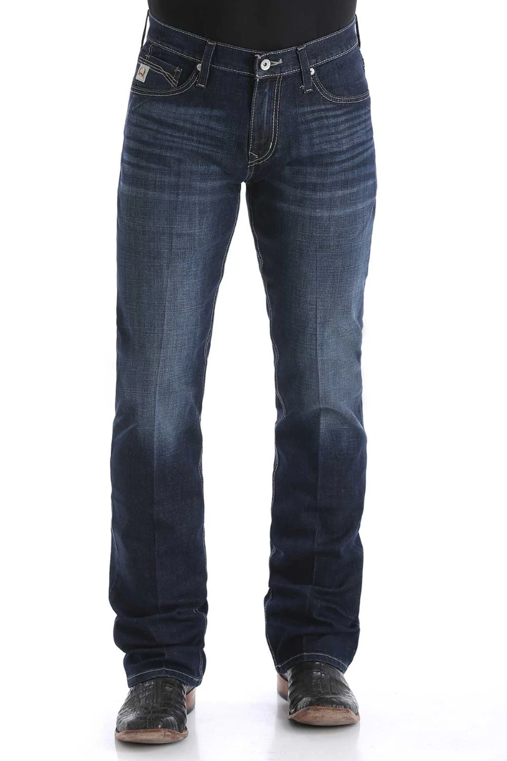 'Cinch' Men's Ian Slim Fit Jean - Dark Stone Wash