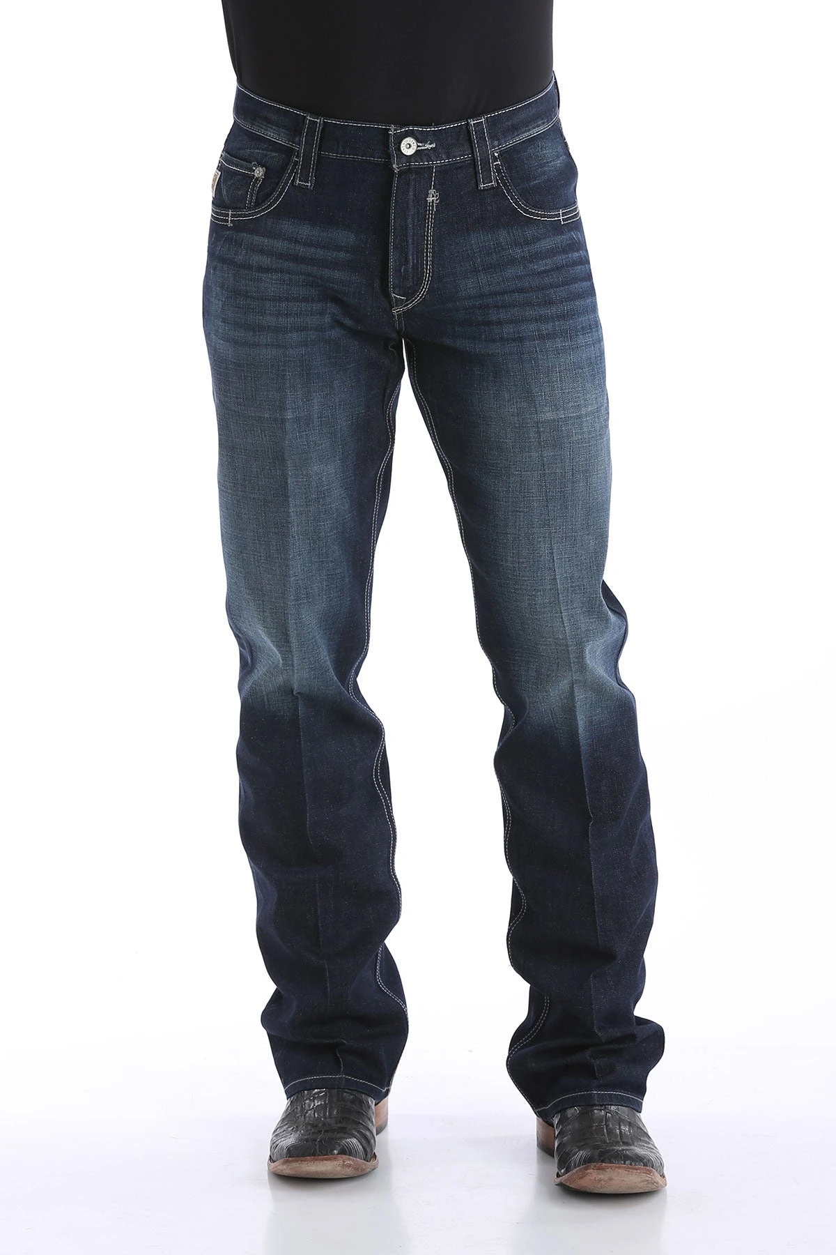 'Cinch' Men's Carter 2.4 Performance Denim - Dark Rinse 'Cinch' Men's Carter 2.4 Performance Denim - Dark Rinse -Outdoor Apparel Shop