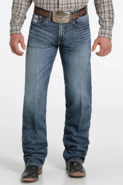 'Cinch' Men's White Label Relaxed Fit - Medium Stonewash