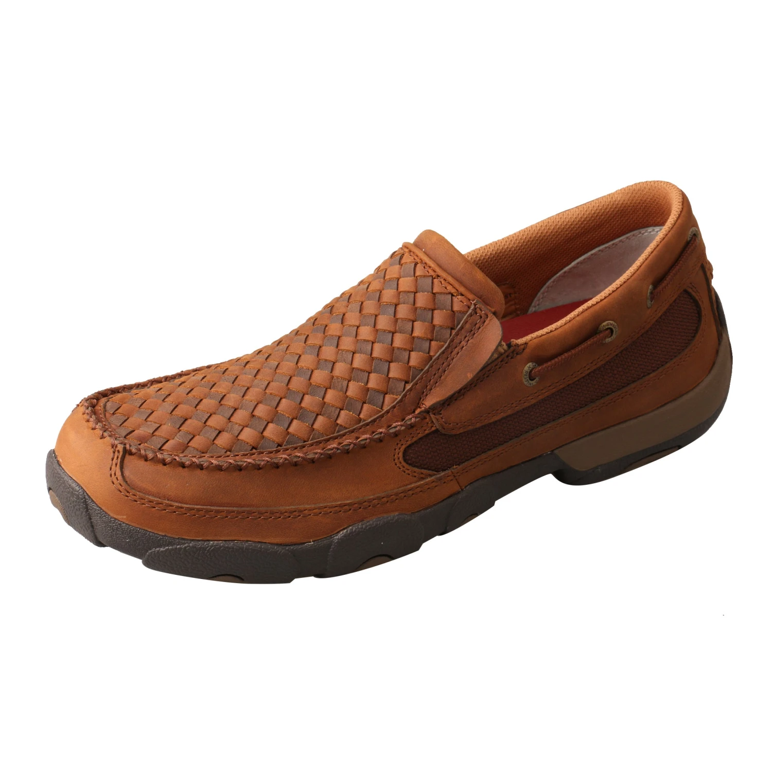 'Twisted X' Men's Driving Moc Slip On - Oiled Saddle / Brown 'Twisted X' Men's Driving Moc Slip On - Oiled Saddle / Brown -Outdoor Apparel Shop MDMS017 AG 2048x2048 15073099 f435 4790 a226