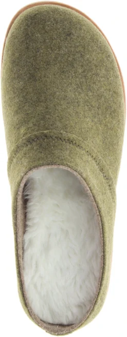 'Merrell' Women's Juno Wool Clog - Olive -Outdoor Apparel Shop MRLW J001192 051319 S20 TOP 1024x1024@2x