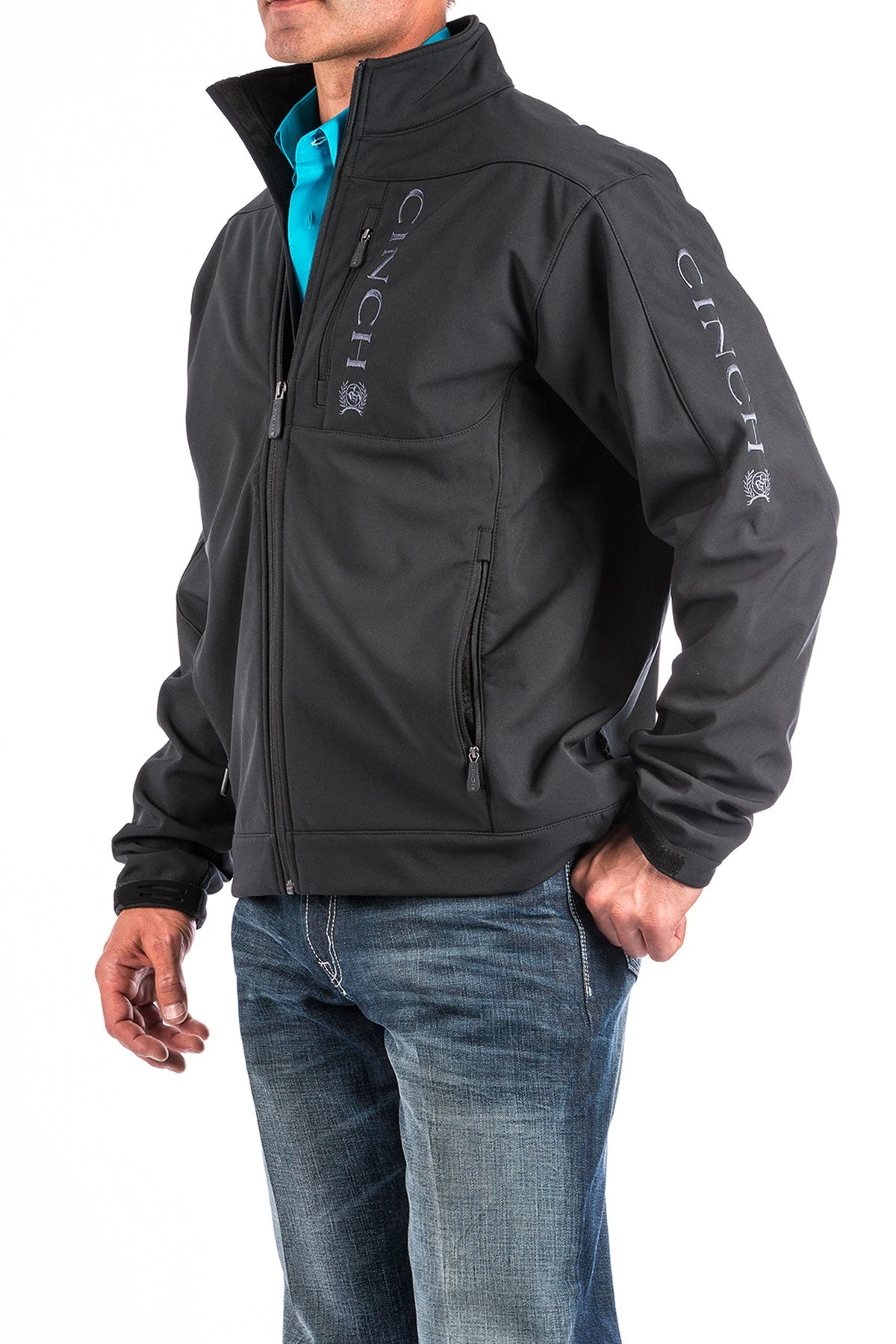 'Cinch' Men's Bonded Jacket - Black 'Cinch' Men's Bonded Jacket - Black -Outdoor Apparel Shop MWJ1009000