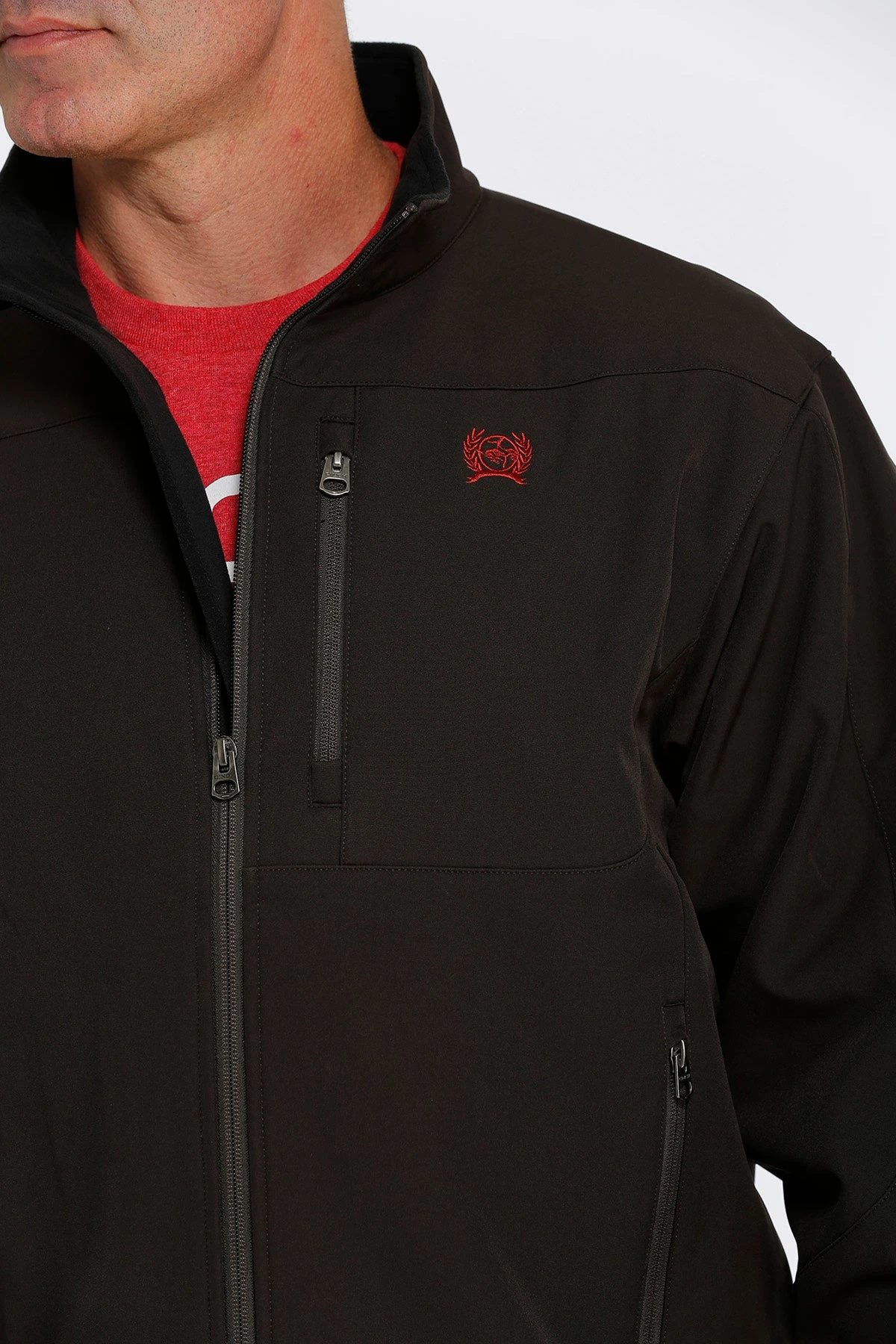 'Cinch' Men's Lined Bonded Jacket - Brown 'Cinch' Men's Lined Bonded Jacket - Brown -Outdoor Apparel Shop MWJ1567003