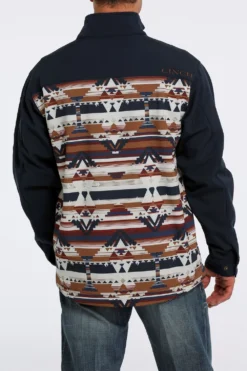 'Cinch' Men's Bonded Jacket - Navy Aztec 3 'Cinch' Men's Bonded Jacket - Navy Aztec -Outdoor Apparel Shop MWJ1583001 3 1024x1024@2x