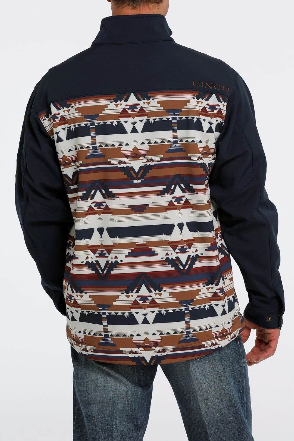 'Cinch' Men's Bonded Jacket - Navy Aztec 'Cinch' Men's Bonded Jacket - Navy Aztec -Outdoor Apparel Shop MWJ1583001