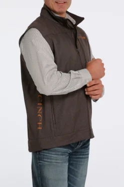 'Cinch' Men's Bonded Vest - Brown -Outdoor Apparel Shop MWV1515013 3 1024x1024@2x