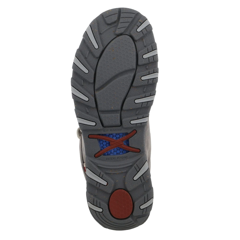 'Twisted X' Men's Chukka Driving Moc - Grey / Grey Elephant 'Twisted X' Men's Chukka Driving Moc - Grey / Grey Elephant -Outdoor Apparel Shop