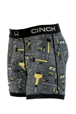 'Cinch' Men's 6" Tools Boxer Brief - Grey