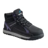 'Nautilus' Women's Urban Int. MetGuard EH SR Alloy Toe - Black / Purple