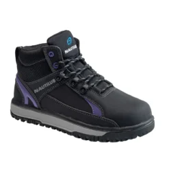 'Nautilus' Women's Urban Int. MetGuard EH SR Alloy Toe - Black / Purple
